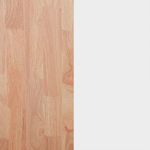 Mesa de comedor Loft fija roble Nordish/blanco 100x160x75 cm detalle diseño