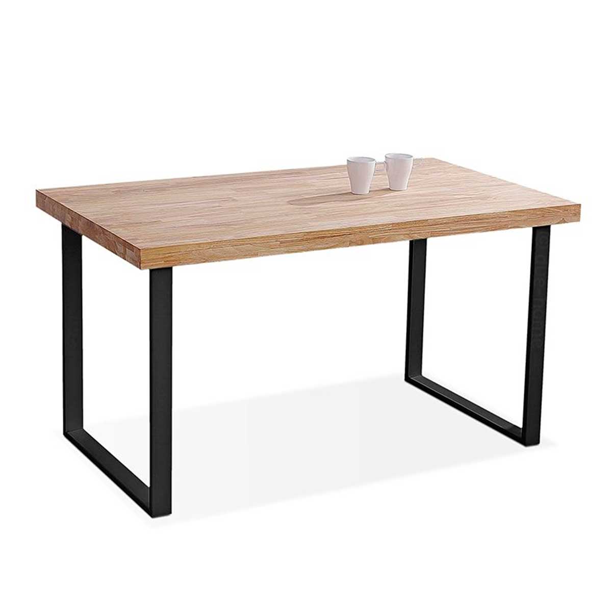 Mesa-de-comedor-Natural-patas-en-U-madera-de-roble-sostenible-roble-Nordish-Negro-765x140x80-cm-fondo-blanco