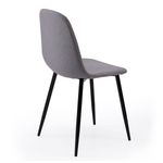 Pack-de-4-sillas-de-comedor-Hall-diseño-industrial-gris-vista-lateral