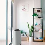 Aire acondicionado portátil Volga Plus Universal Blue 3000 frigorías 4 funciones blanco ambientada