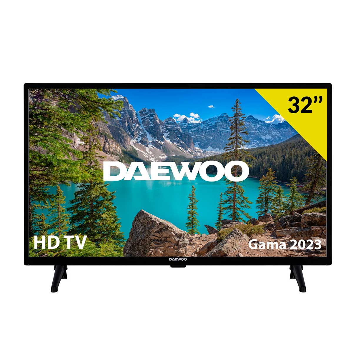 Televisor Daewoo 32DE04HL1 32" HD modo hotel E negro