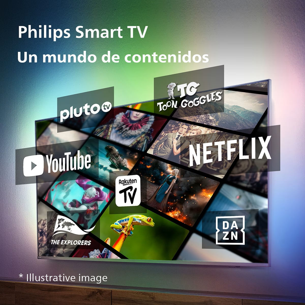 Televisor Smart TV Philips 50PUS7608 50'' 4K UHD WiFi Pixel Precise Ultra HD E negro detalle 6