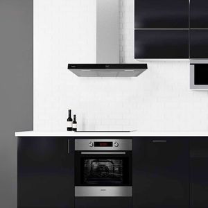 Campana extractora Infiniton CMPT-CLR92S 800m3/h 250W panel táctil y mando a distancia inox