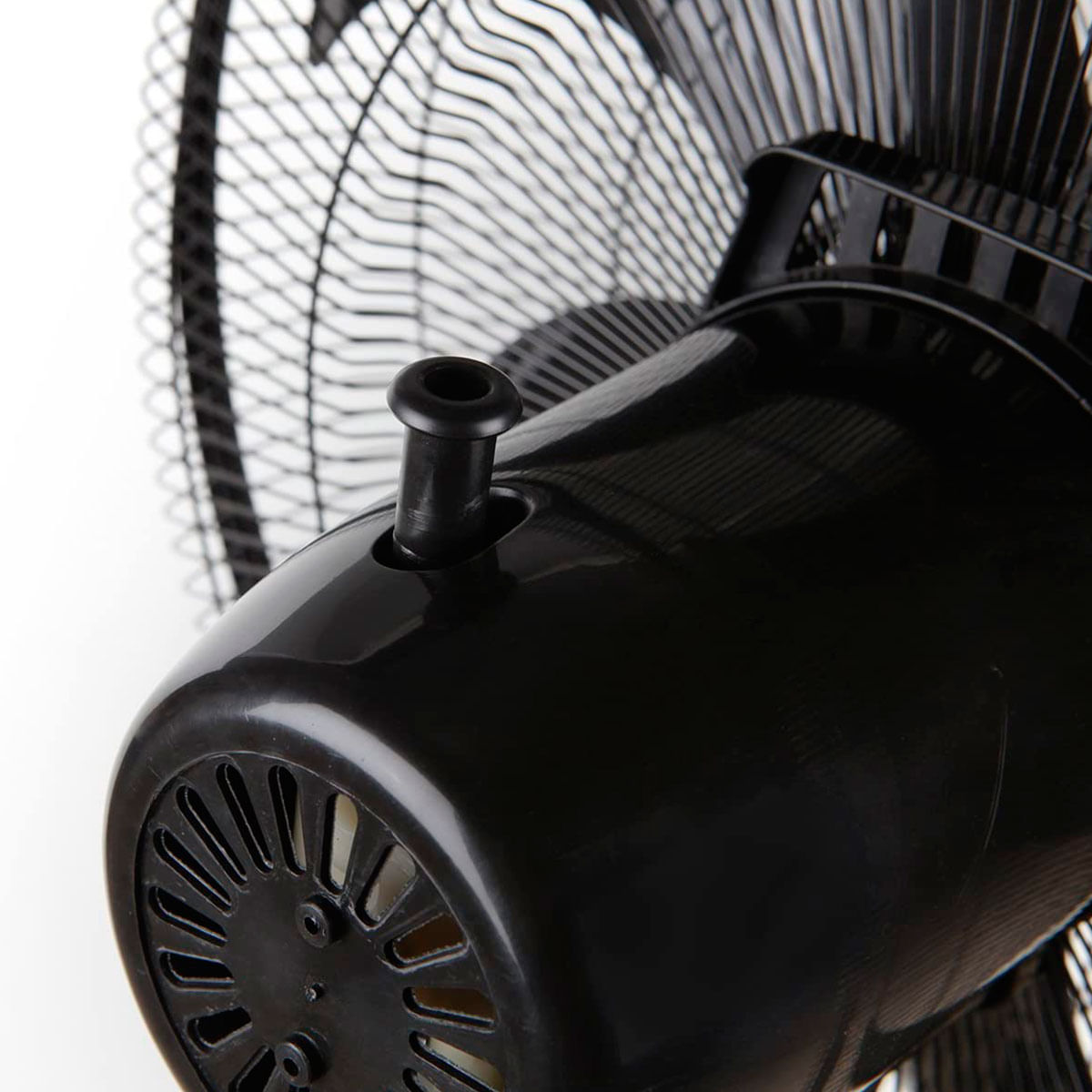 Ventilador de pie Orbegozo SF 0149 60W 3 velocidades negro características detalle trasero