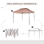 carpa-plegable-con-doble-techo-y-mosquitera-marron-claro-facil-montaje