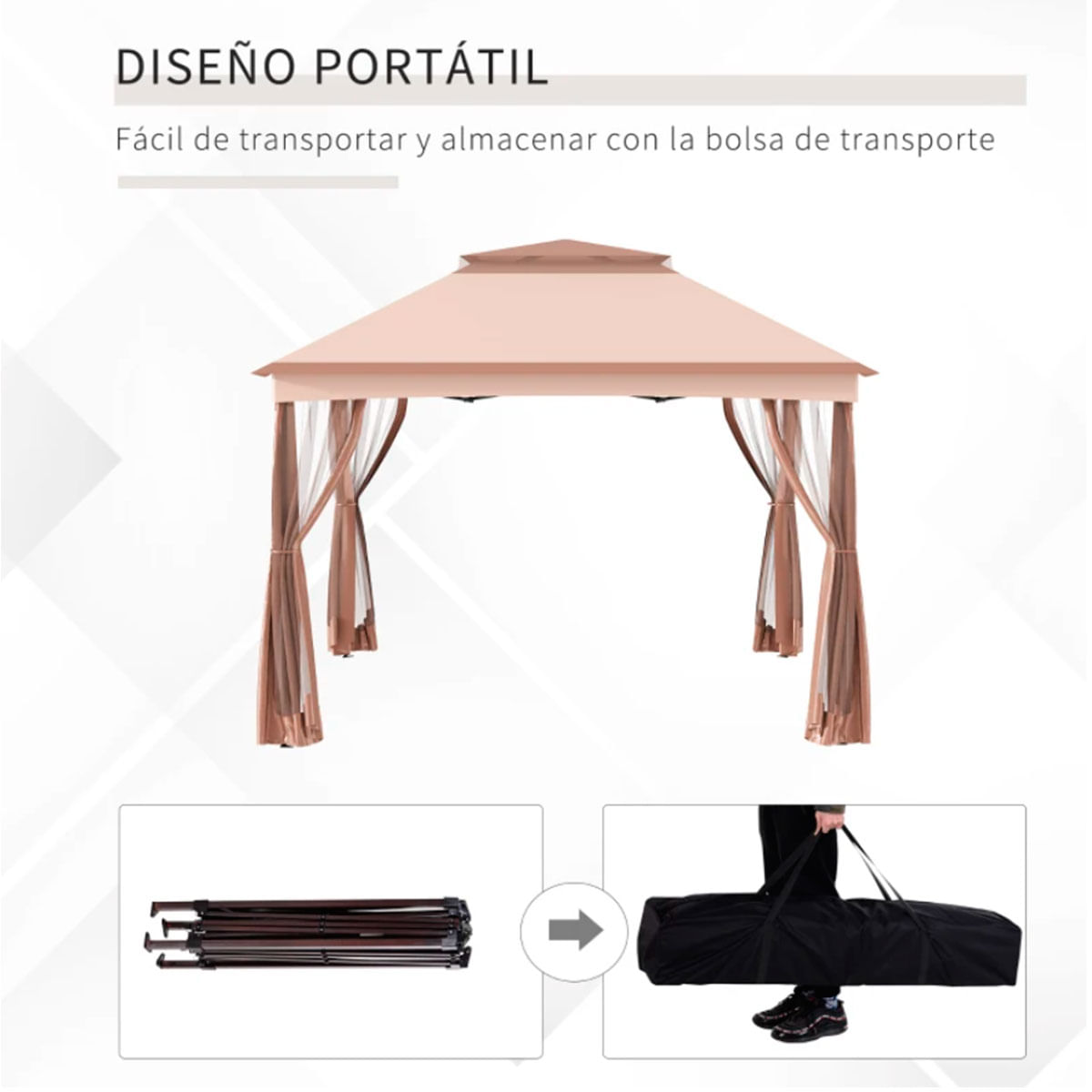 carpa-plegable-con-doble-techo-y-mosquitera-marron-claro-portatil