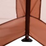 carpa-plegable-con-doble-techo-y-mosquitera-marron-claro-patas