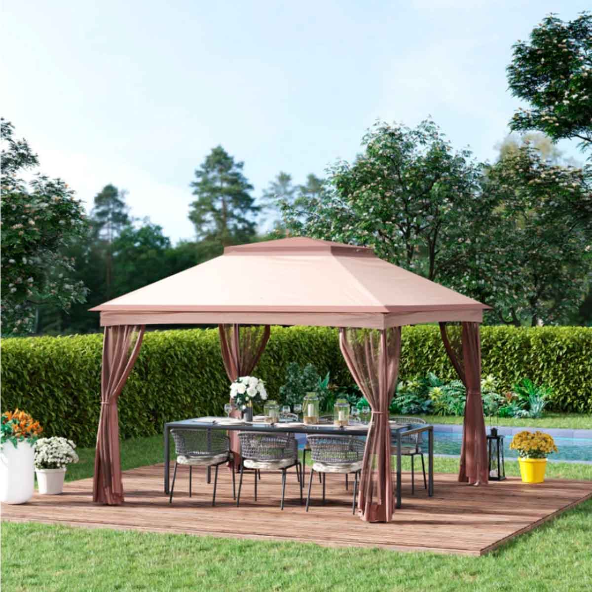 carpa-plegable-con-doble-techo-y-mosquitera-marron-claro-jardin