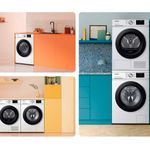 Lavadora Bespoke Ecobubble Samsung 11kg 1400 rpm A blanco 85 cm detalle 9