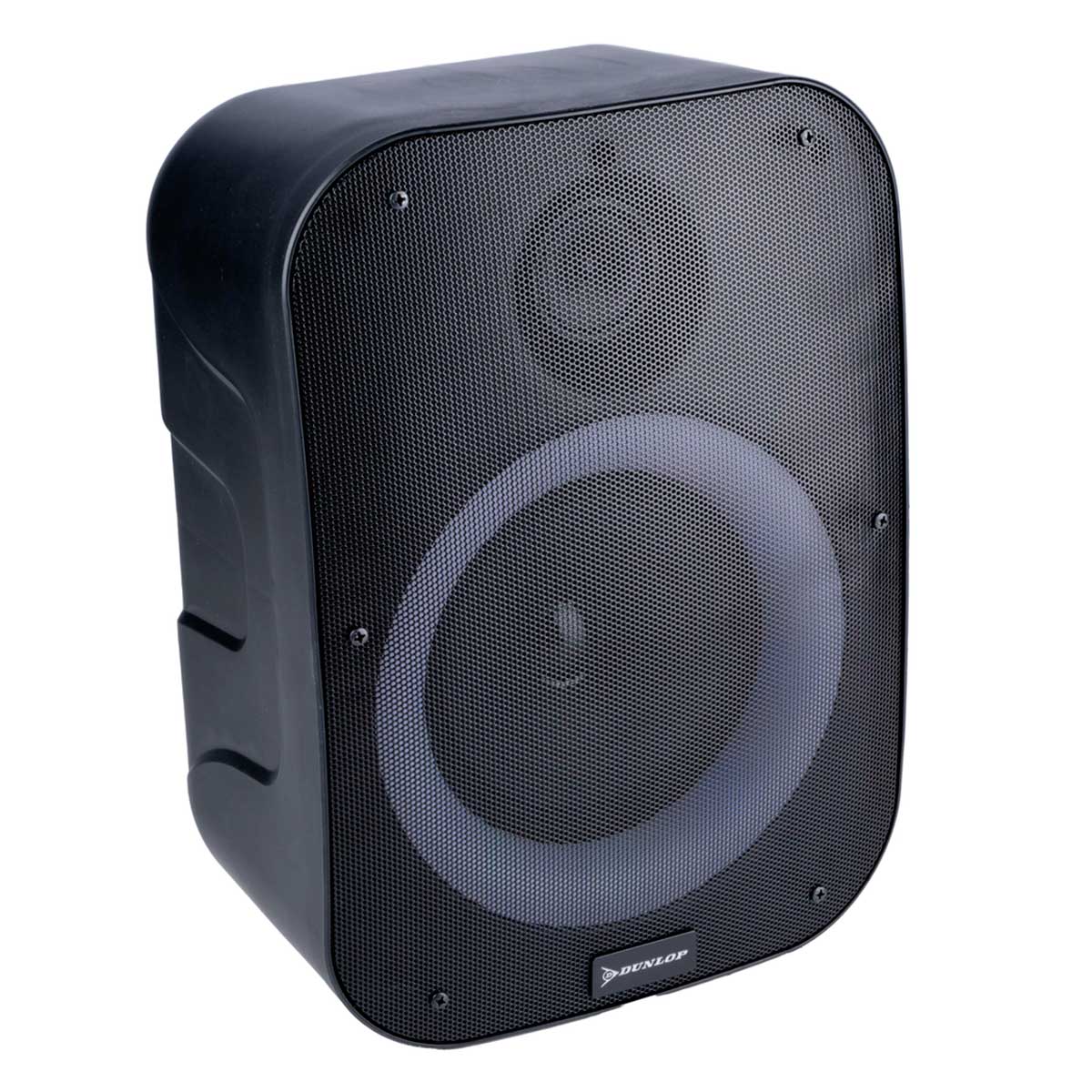 Altavoz portátil Dunlop 20W Bluetooth con luces LED negro apagado