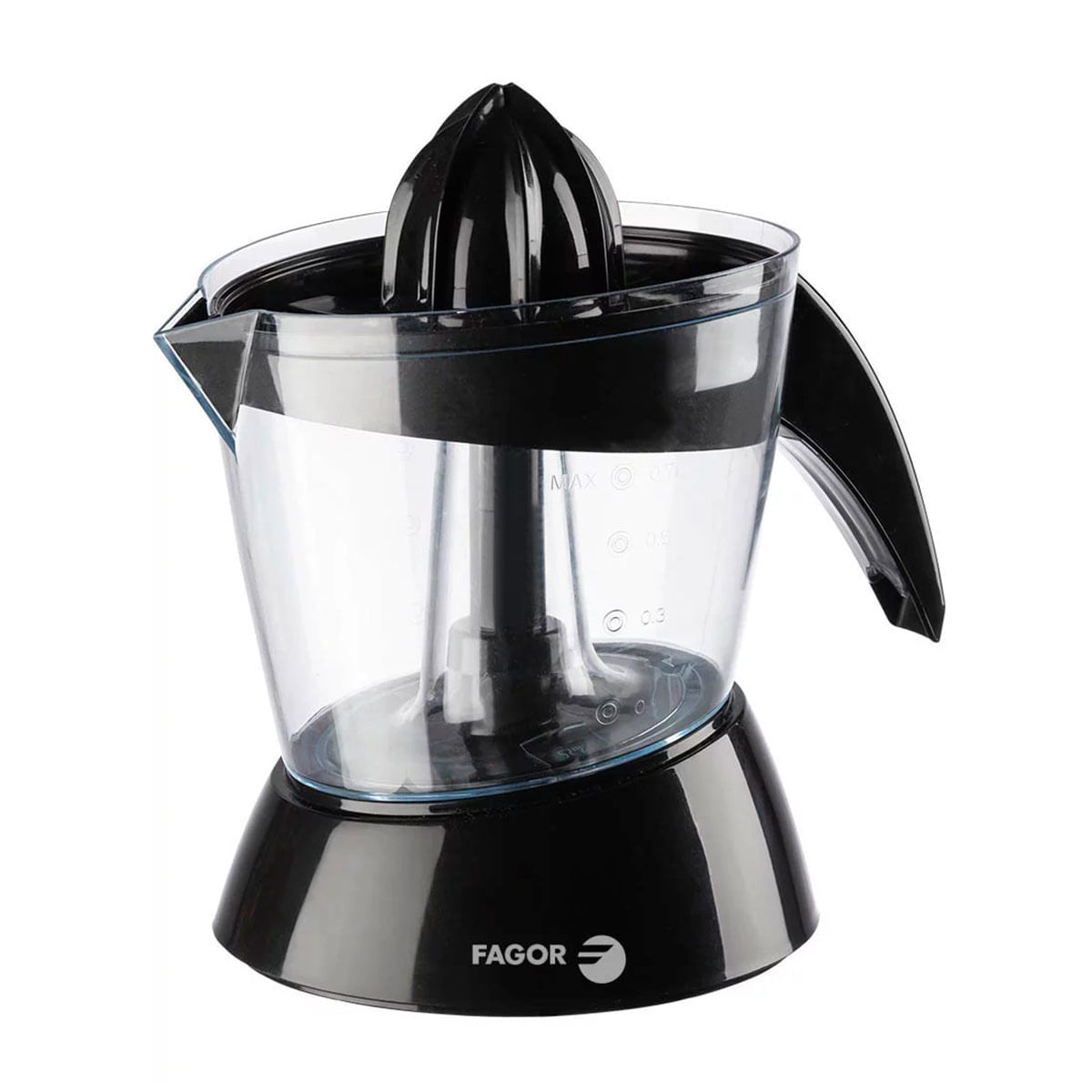 Exprimidor eléctrico Zumix 40 Fagor 40W 700ml negro vacío