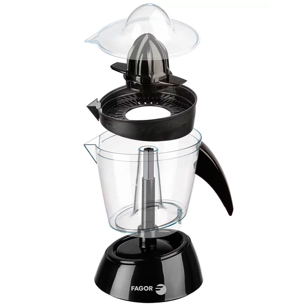 Exprimidor eléctrico Zumix 40 Fagor 40W 700ml negro detalle piezas