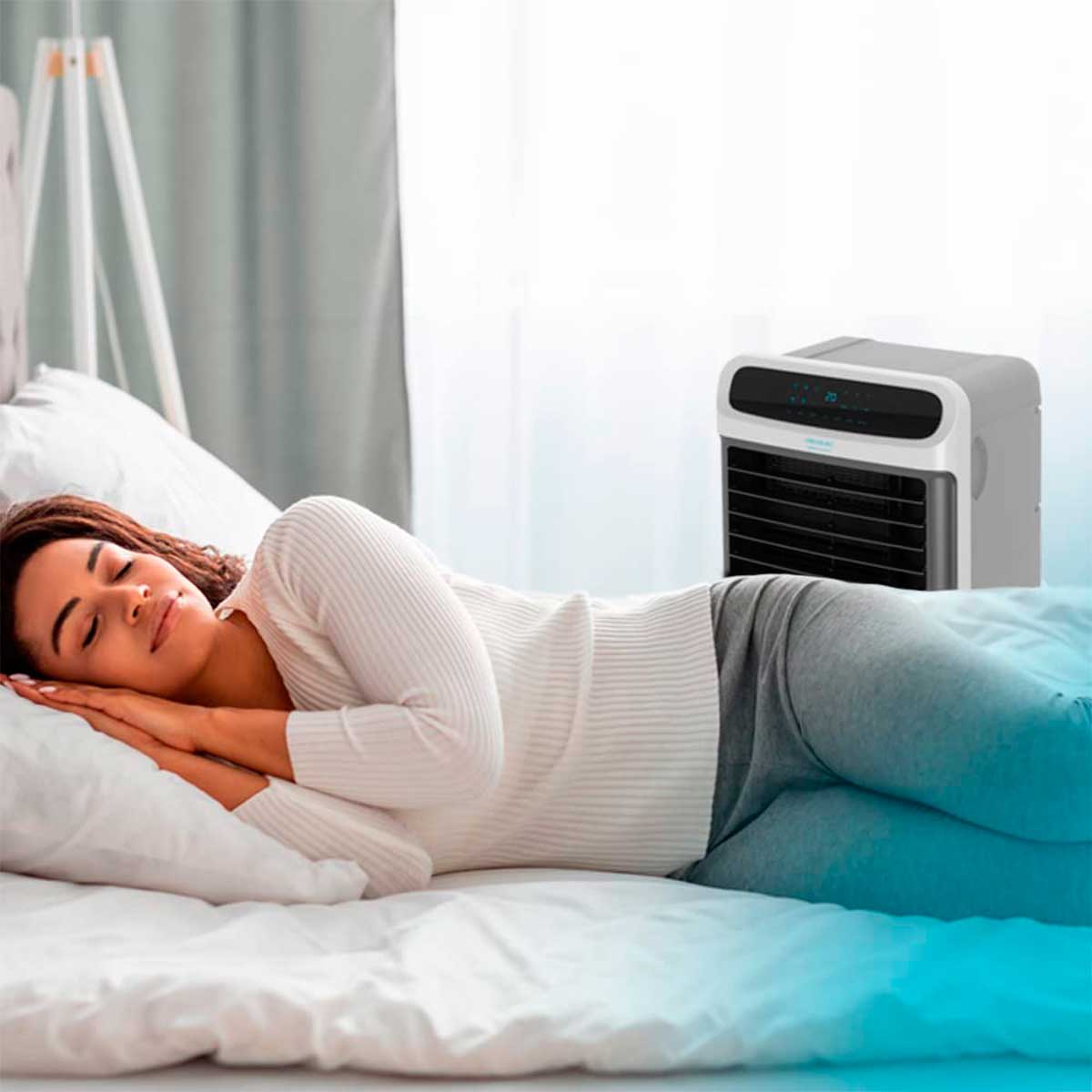 Climatizador de aire portátil Cecotec EnergySilence 5500 Pure Tech 3 en 1 blanco detalle 5