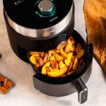 Freidora de aire Cecotec Cecofry Essential Rapid Dark 1200W 2,5L negro detalle 5