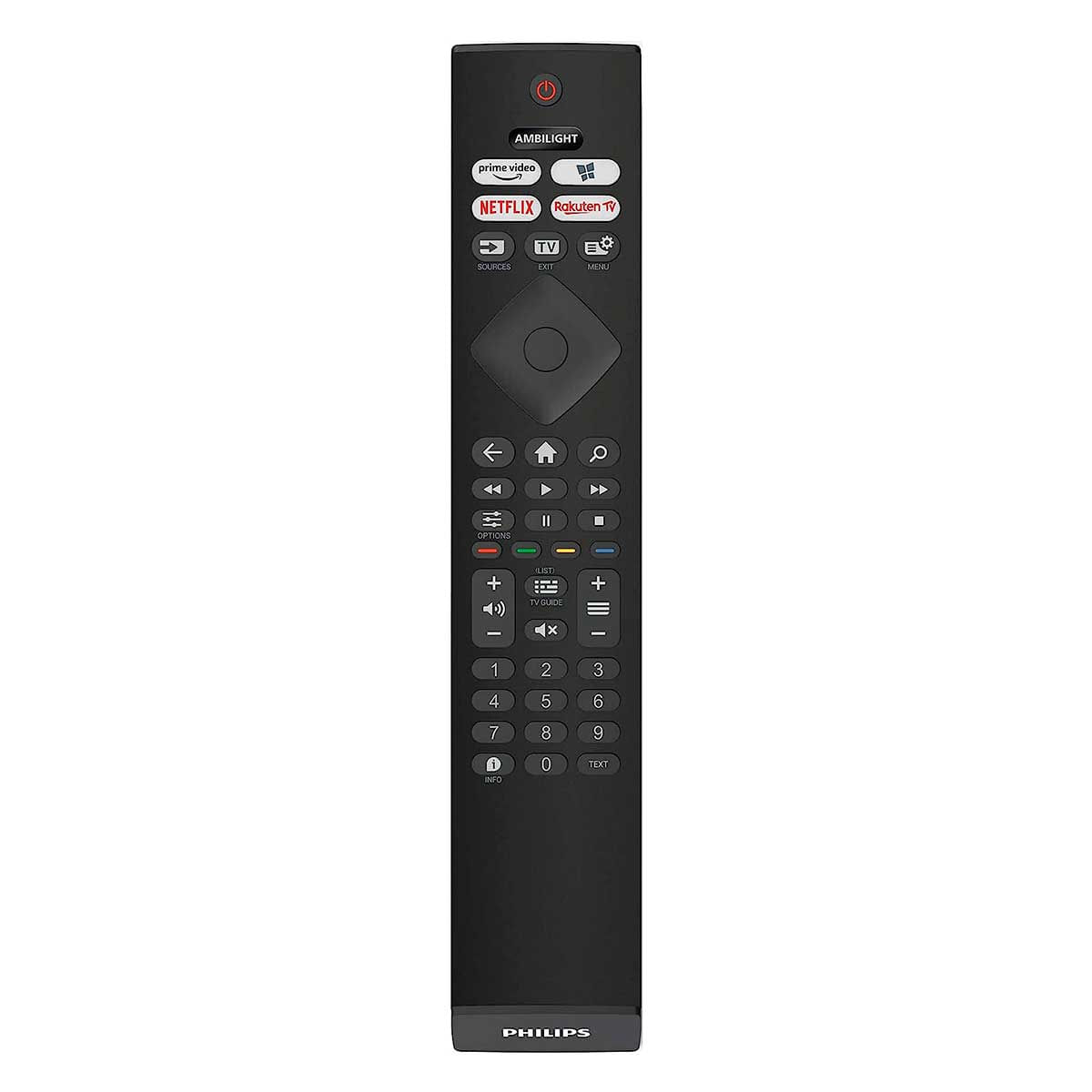Televisor Smart TV Philips Ambilight 32PFS6908/12 32'' Full HD LED F negro detalle mando