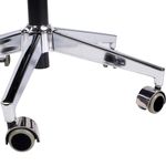 Sillon-giratorio-Airflow-reclinable-con-cojin-y-altura-regulable-negro-detalle-patas