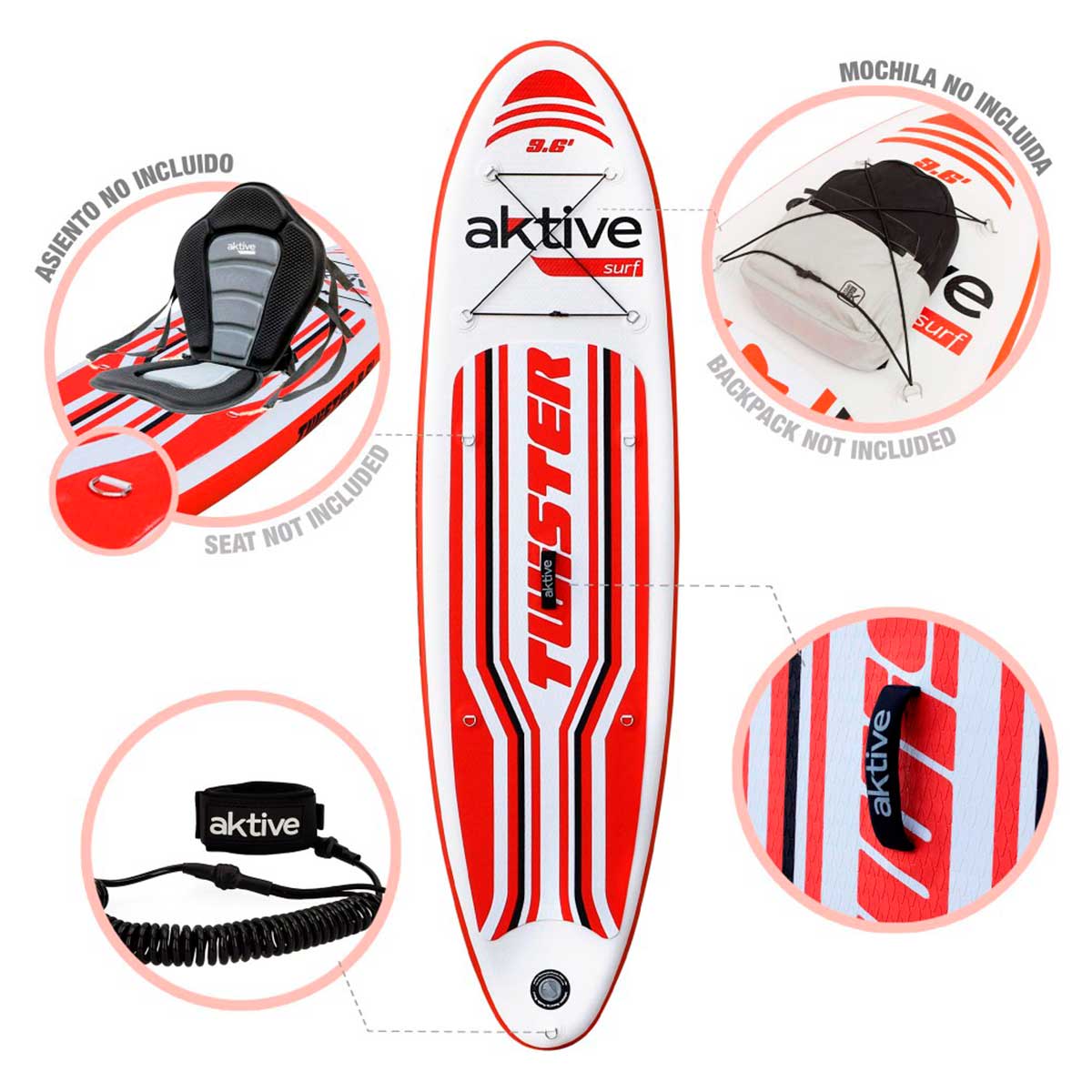 tabla-paddle-surf-rojo-partes