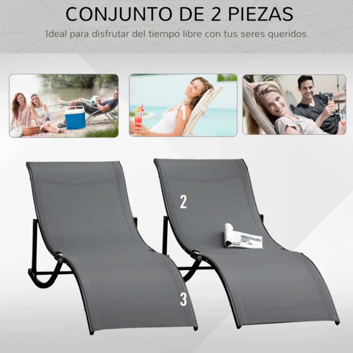 pack-de-2-tumbonas-plegables-conjunto