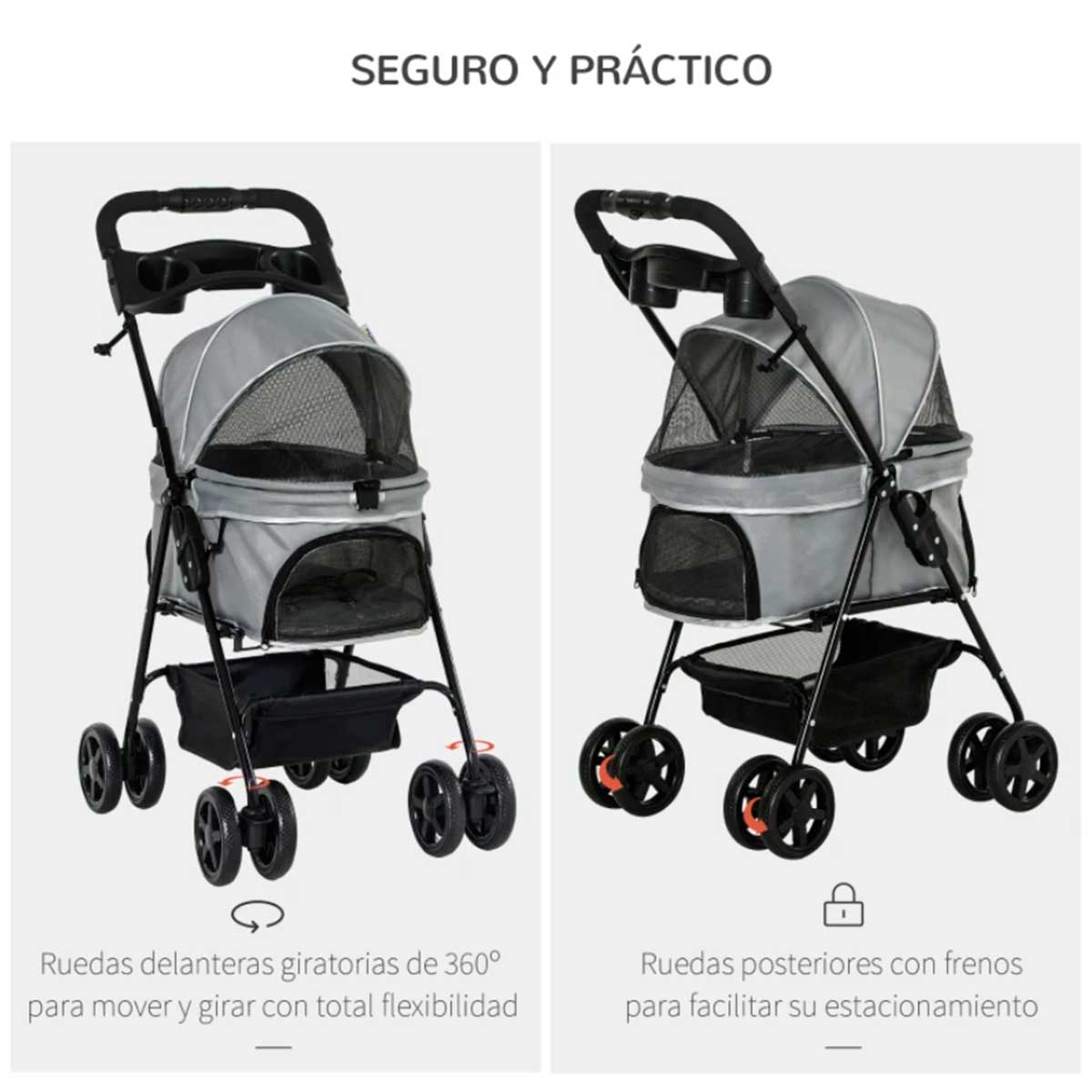carrito-para-mascotas-gris-practico