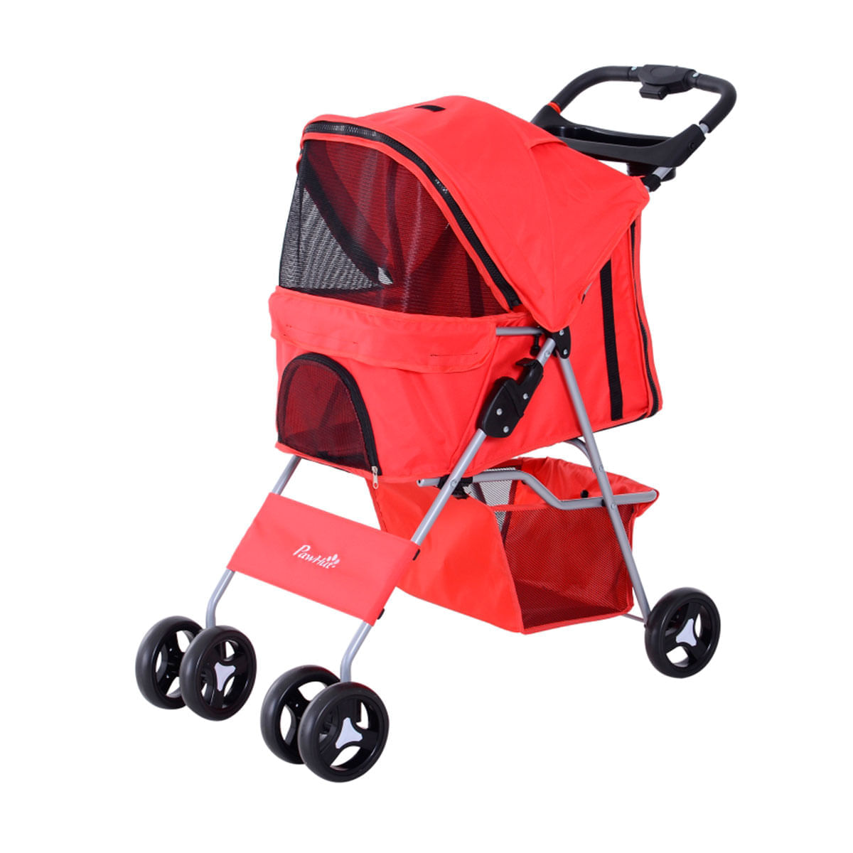 carrito-para-mascotas-rojo-perfil