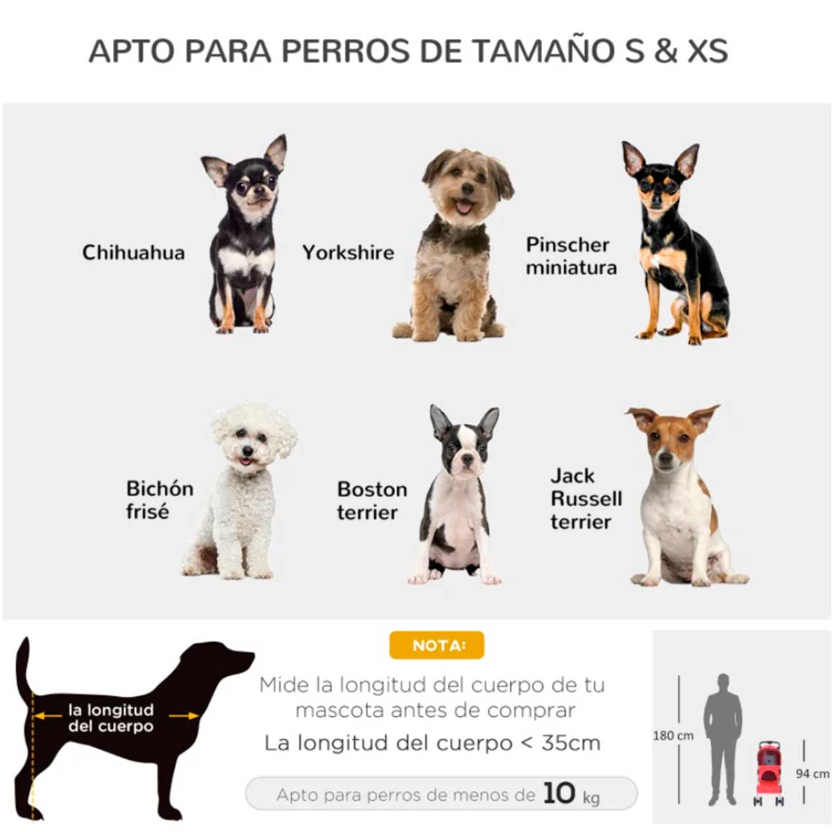 carrito-para-mascotas-rojo-perros-pequeños
