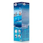 Piscina desmontable Deluxe Splash Frame Pool Bestway 3300L forma rectangular azul 66x300x201 cm detalle caja