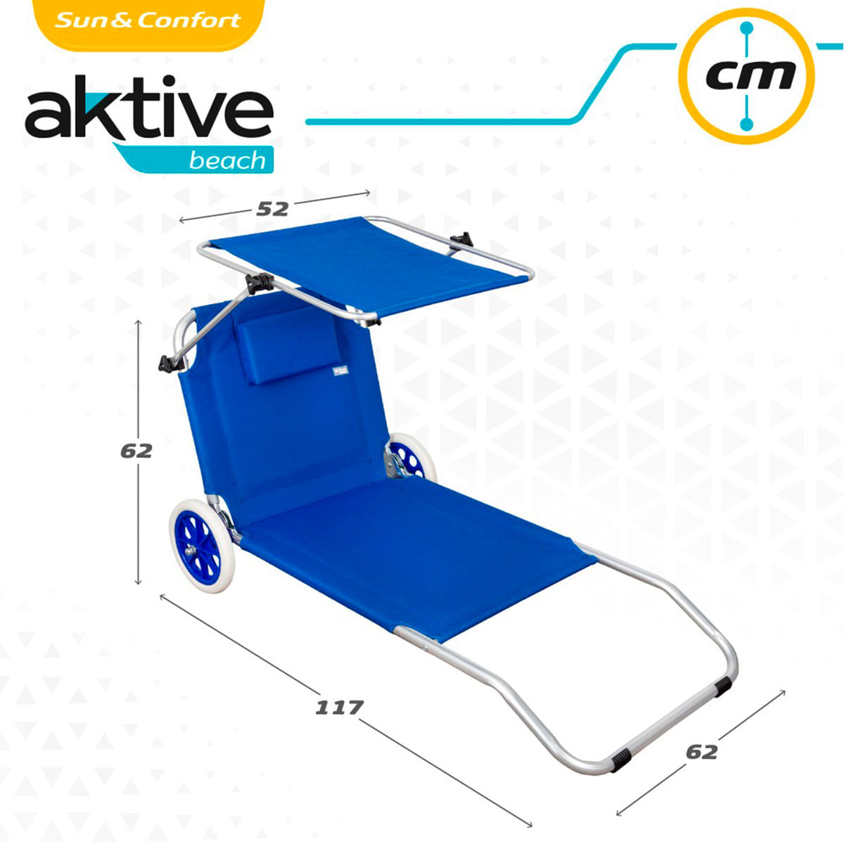 tumbona-plegable-con-ruedas-azul-medidas