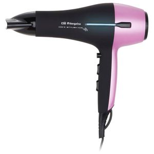 Secador de pelo Orbegozo SE 2320 2200W 2 modos 3 temperaturas negro/rosa