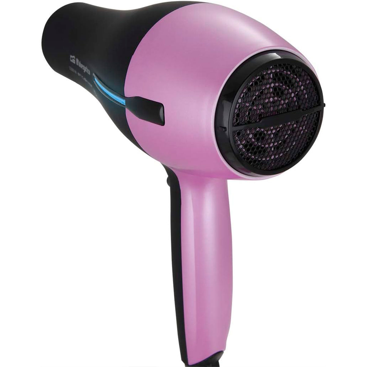 Secador de pelo Orbegozo SE 2320 2200W 2 modos 3 temperaturas negro/rosa  vista trasera