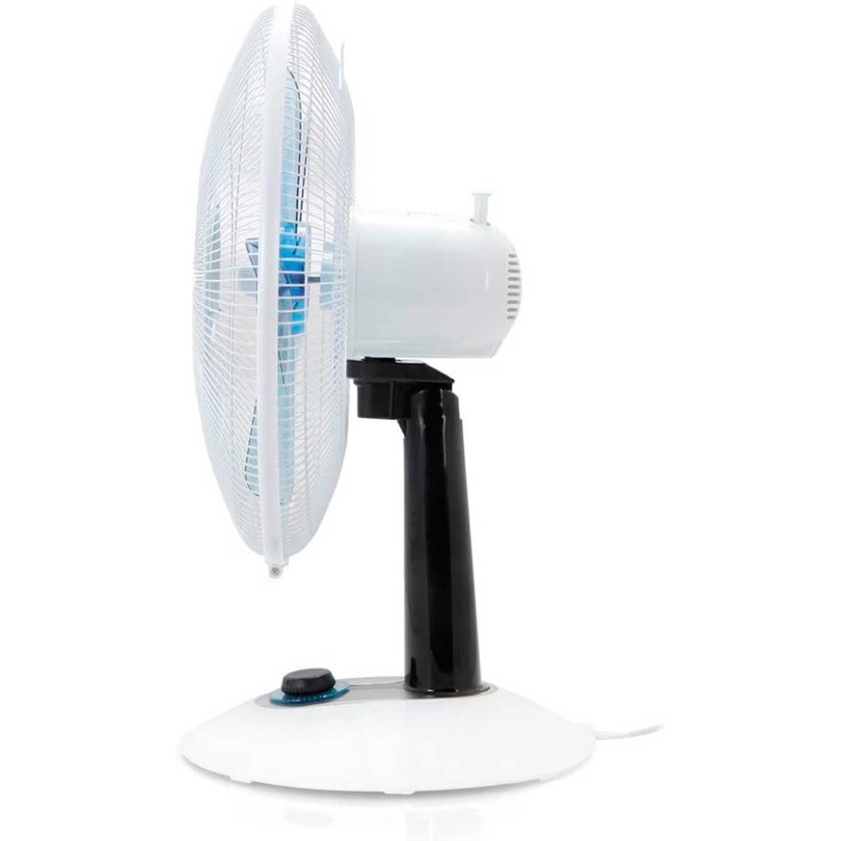 Ventilador de sobremesa Orbegozo TF 0138 45W 5 aspas blanco Ø35 cm perfil