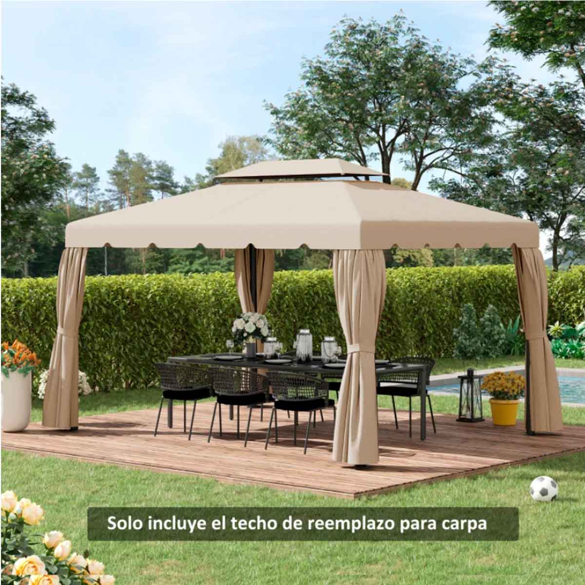 techo-de-repuesto-cenador-beige-jardin