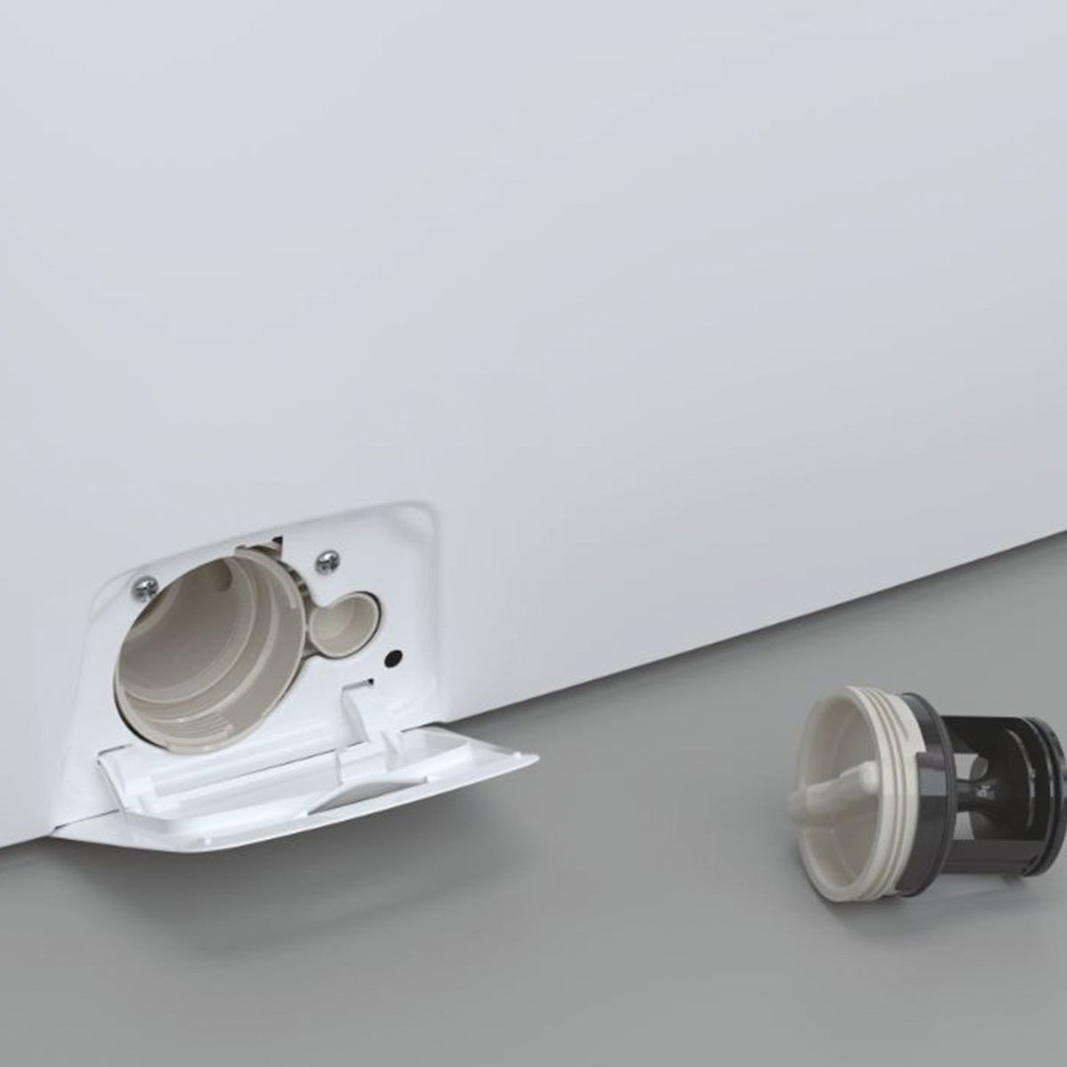 Lavadora Candy CS4 1272DE/1-S 7kg 1200 rpm Smart Touch NFC D blanco 85 cm desagüe
