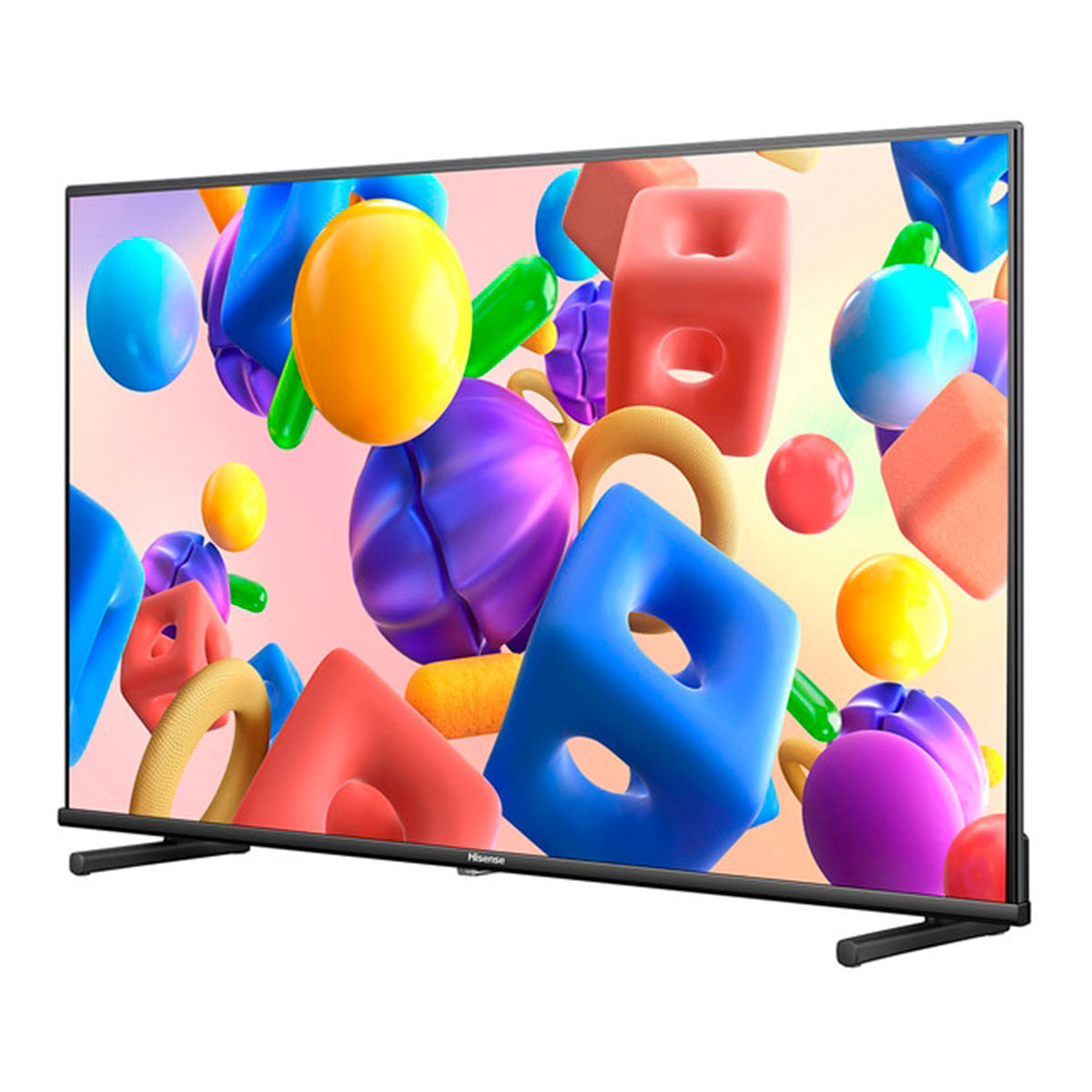 Televisor Smart TV Hisense 40A5KQ 40'' Full HD QLED VIDAA 6 2023 edition F negro perfil