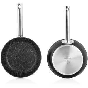 Sartén Orbegozo SFB 90 aluminio forjado fondo Full Induction negro