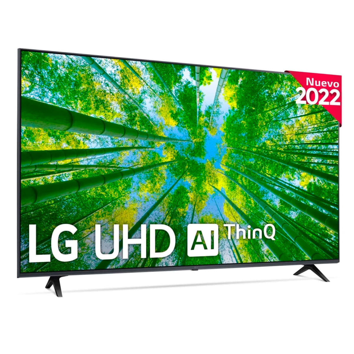 Televisor Smart TV LG 55UQ79006LA 55'' 4K UHD LED WebOS 22 con IA G negro perfil