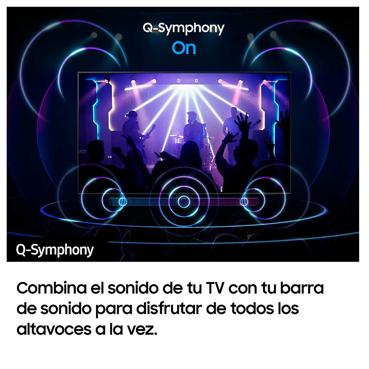 Televisor Smart TV Samsung CU7105 55'' 4K Crystal UHD LED Tizen G negro características 3