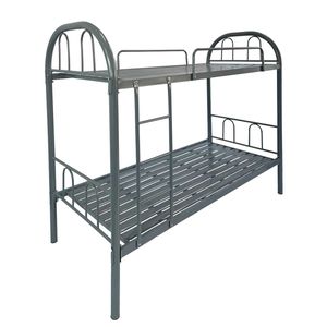 Litera Lazy 2 camas 90x190 cm + 1 escalera gris