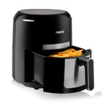 Freidora de aire Aerofryer Princess 1300W 3,8L 12 programas negro