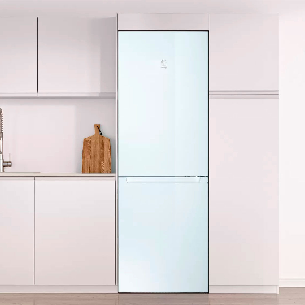 Frigorífico combi Balay 3KFE361WI No Frost 282L E blanco 176 cm ambientada