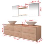 conjunto-muebles-de-baño-7-piezas-roble-medidas