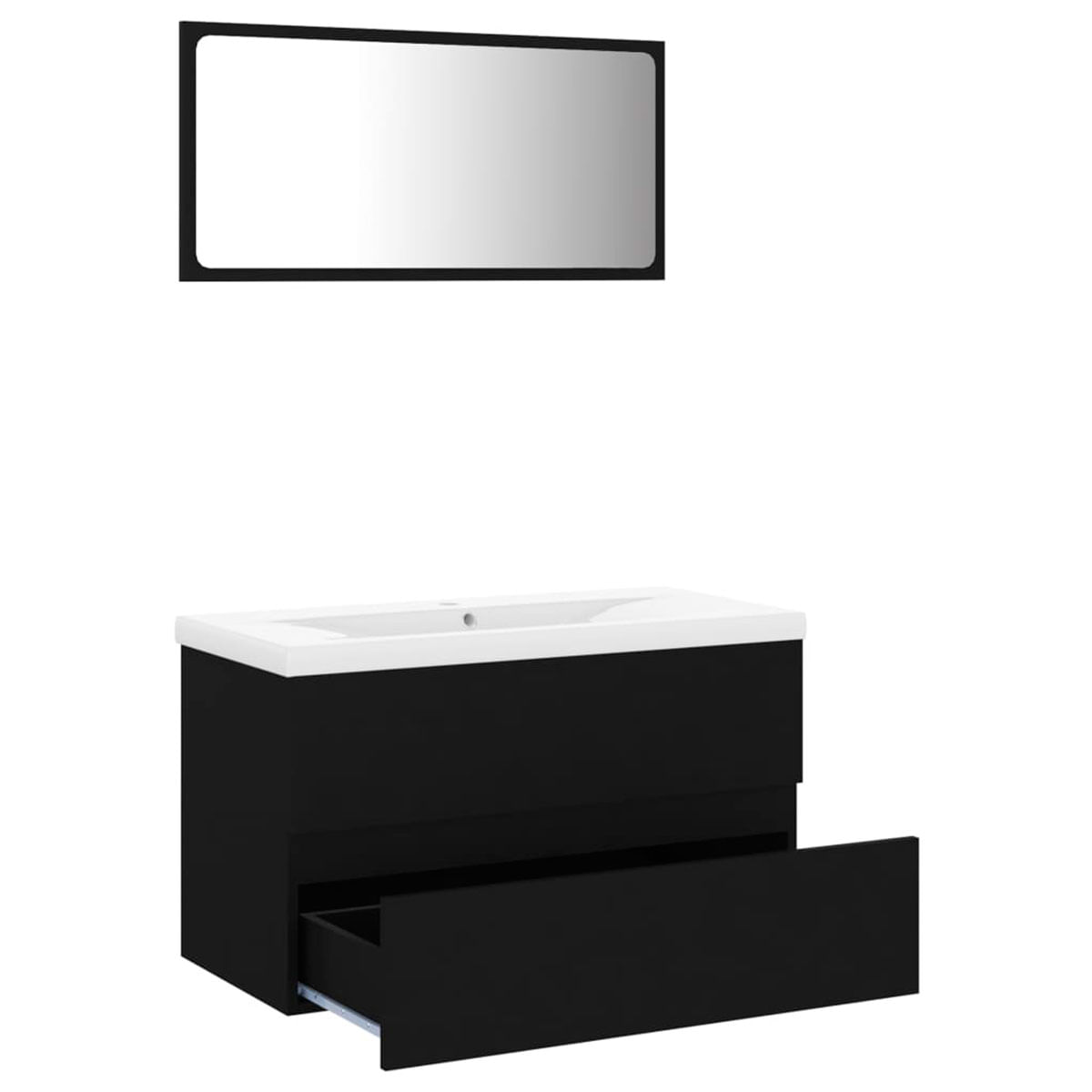 conjunto-muebles-de-baño-aglomerado-negro-perfil-cajon-abierto