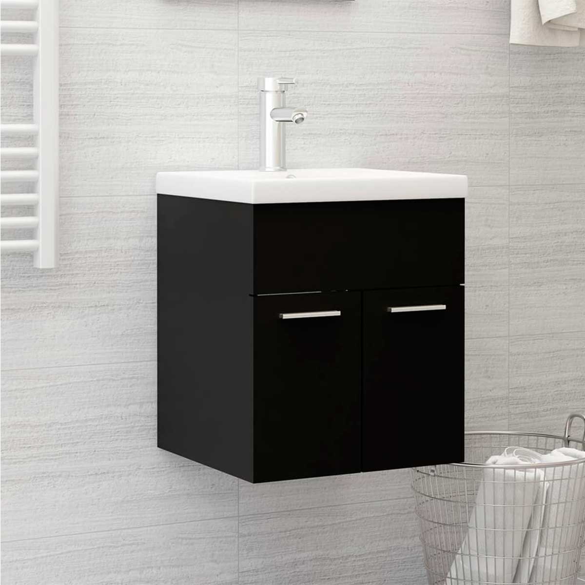 armario-lavabo-negro-baño