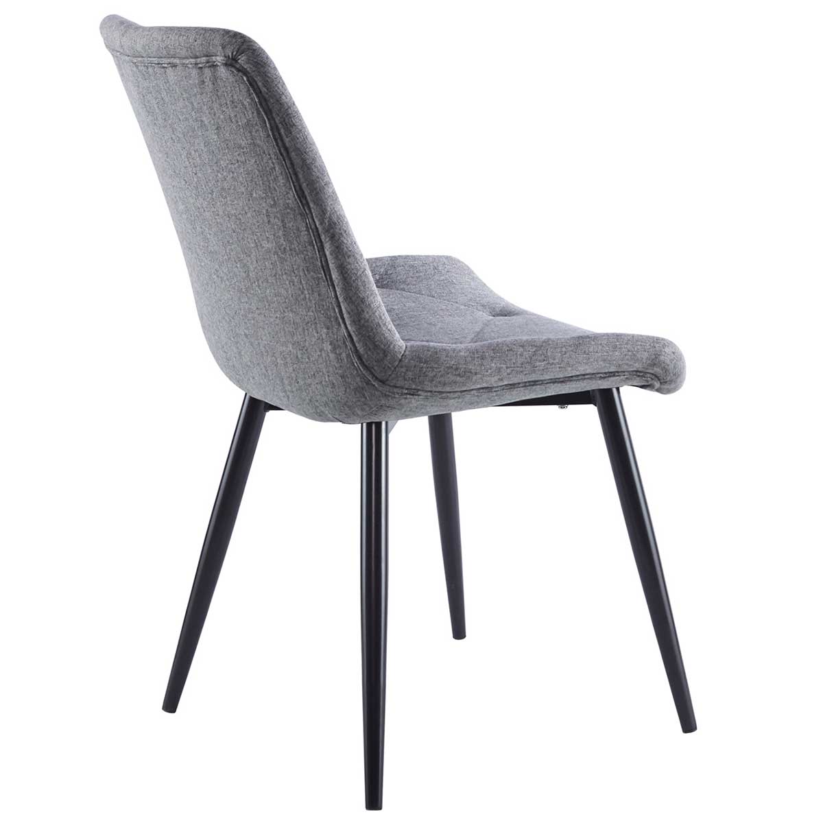 Pack-de-4-sillas-Marlene-tejido-tapizado-gris-negro-perfil