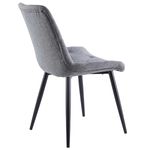 Pack-de-4-sillas-Marlene-tejido-tapizado-gris-negro-perfil