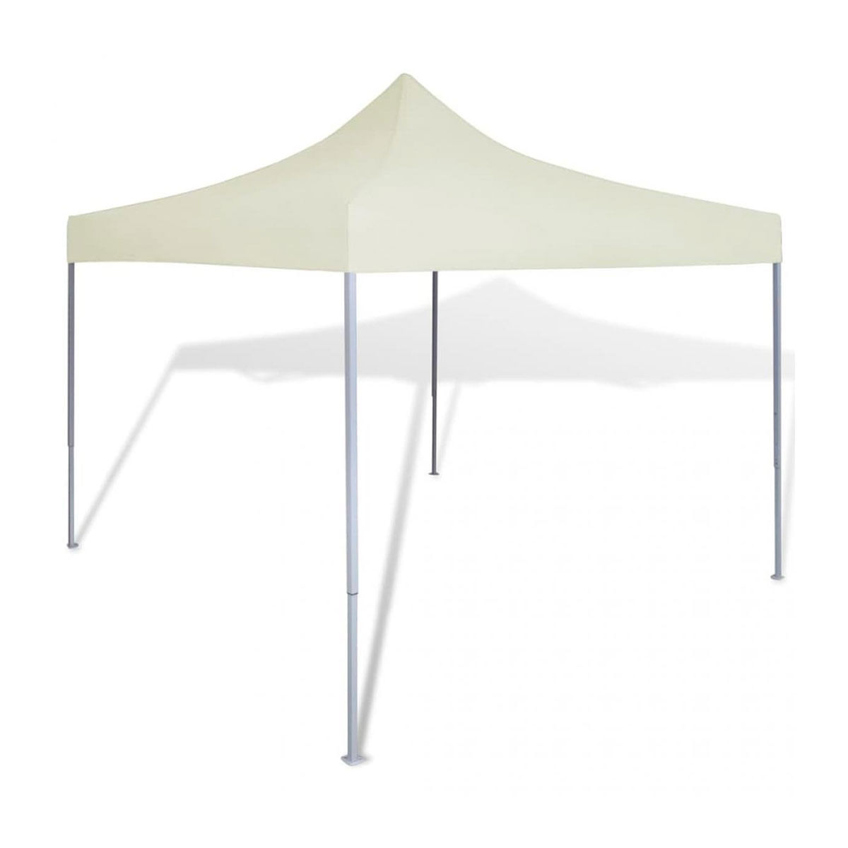 Carpa gazebo Terracota plegable 3x3 m crema