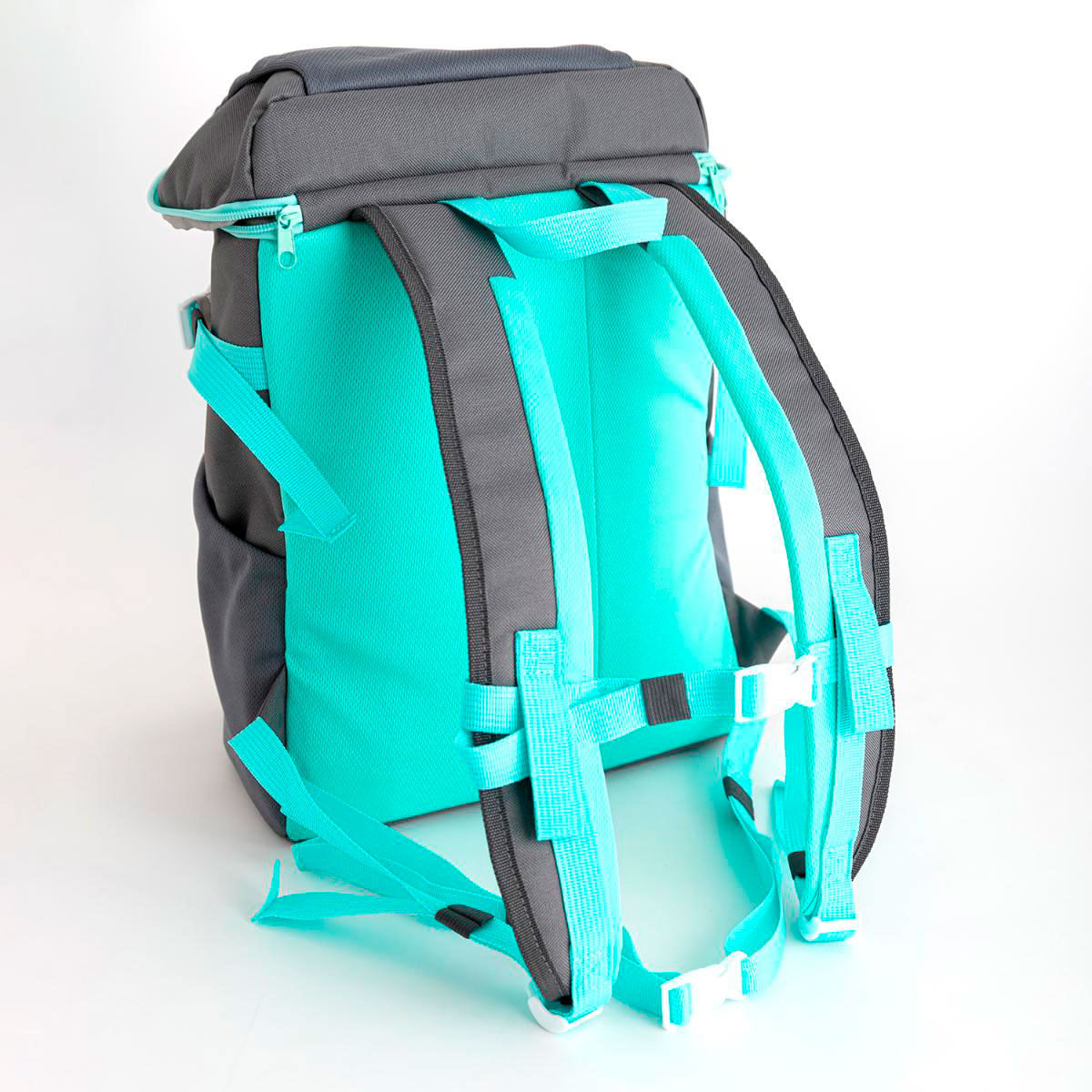 Mochila térmica Sugar Quid 20L gris vista trasera