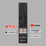 Televisor Smart TV Cecotec TV Cecotec A1 series ALU10050S 50'' 4K UHD Android 11 E negro detalle mando