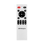 Ventilador de techo Orbegozo CP 12435 20W 6 velocidades luz ajustable blanco Ø33 cm detalle mando