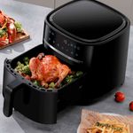 Freidora de aire Xiaomi Air Fryer 1500W 6L 6 modos negro ambientada