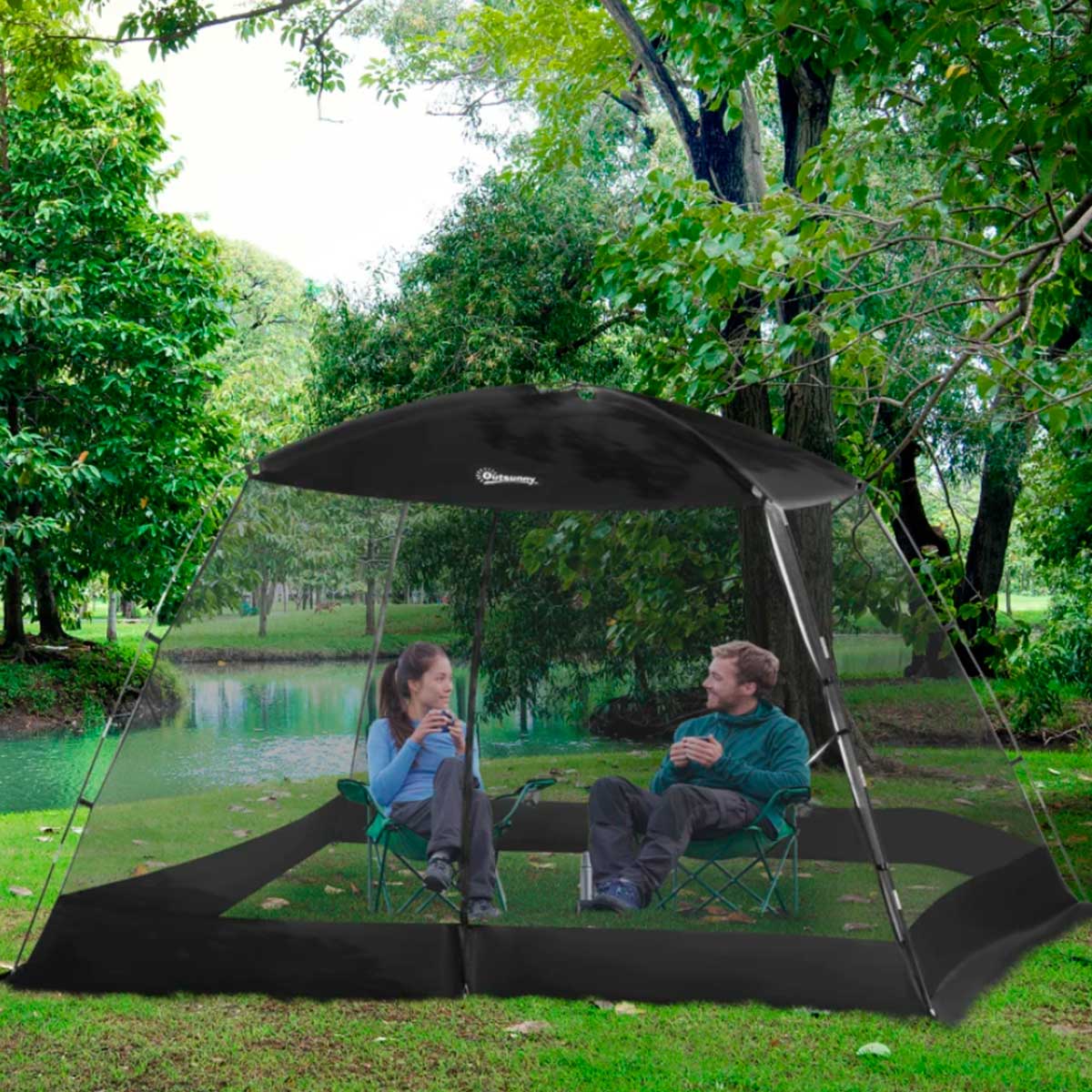 carpa-de-camping-portatil-ambientada